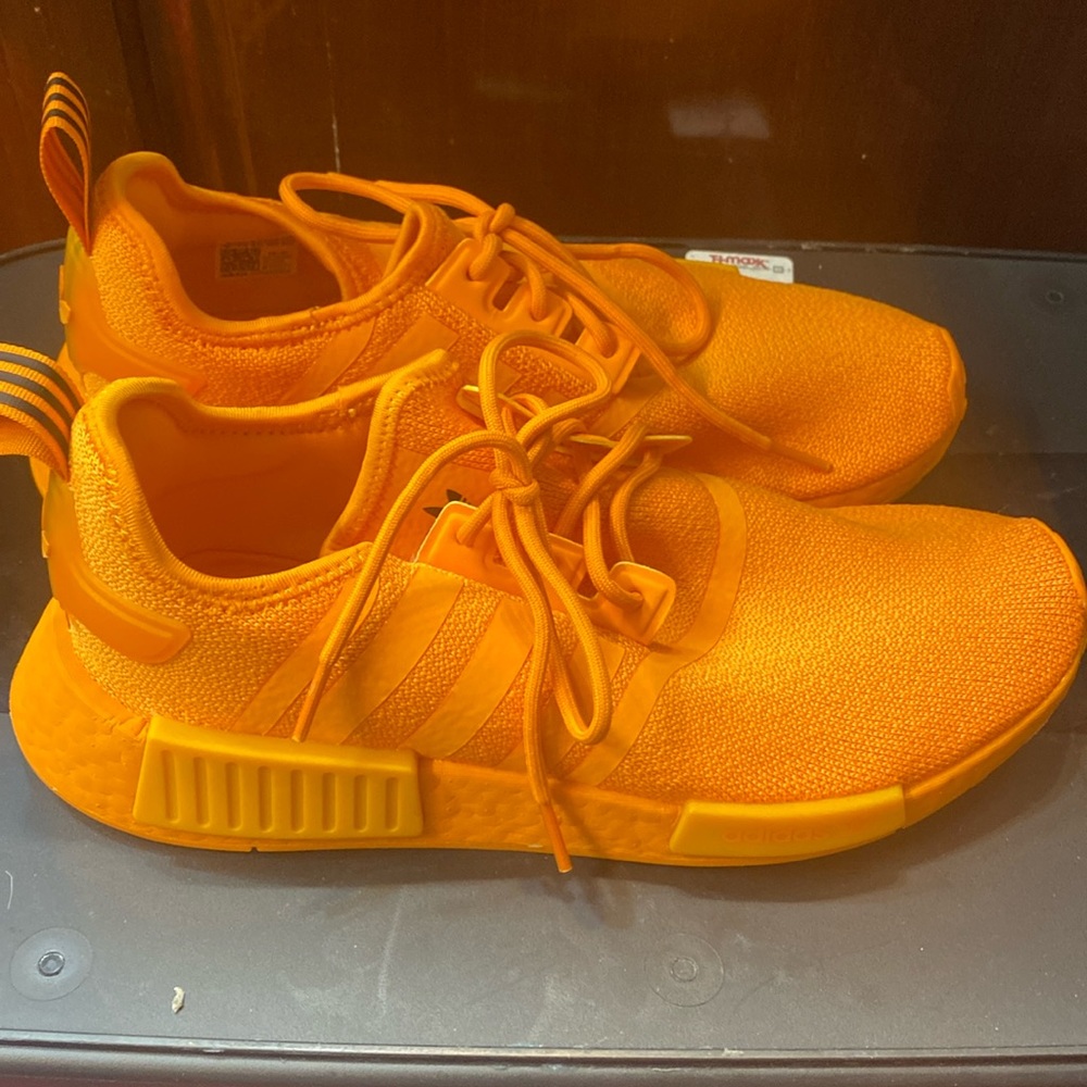 adidas NMD_R1 Shoes Women's, Orange, Size 9